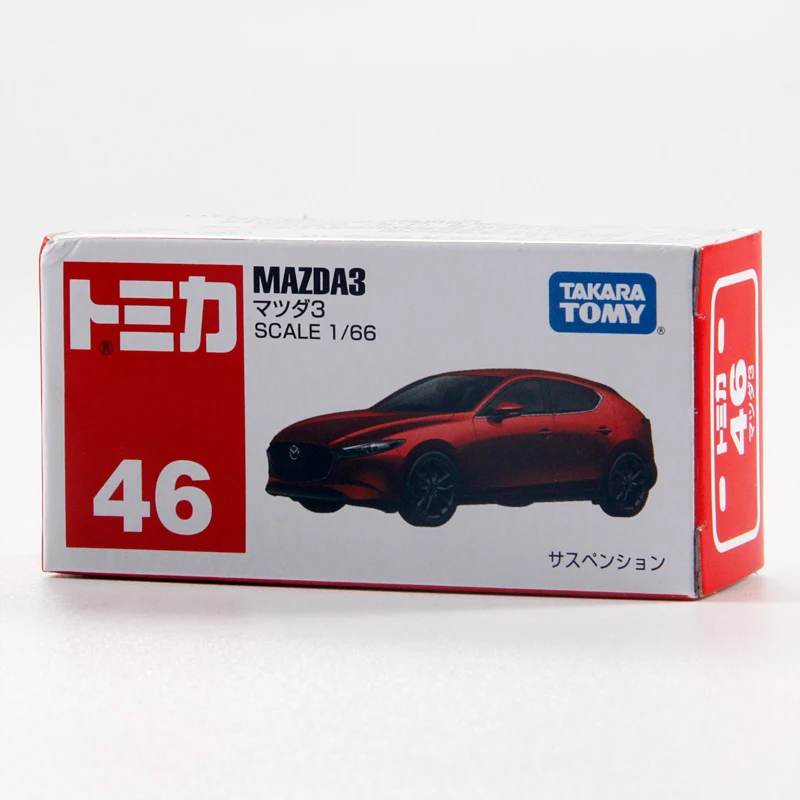 Takara Tomy Tomica #46 Mazda 3 хэтчбек литые модели спортивных автомобилей Коллекция