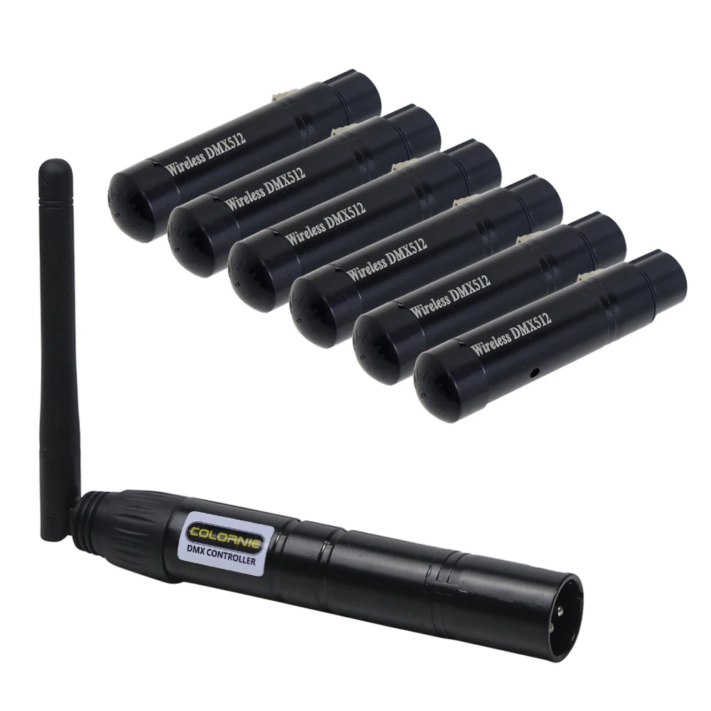 

COLORNIE 2.4G Беспроводной DMX512 Контроллер