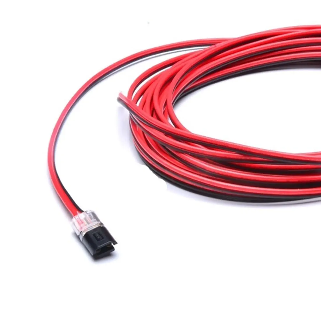 2pin 10 шт. вставной пружинный замок провода разъем для 22-20AWG провода быстрого сращивания соединительный кабель обжимные клеммные блоки