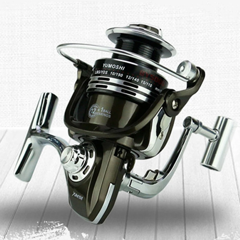 Спиннинговая катушка Горячая Распродажа цельнометаллическое сиденье колеса