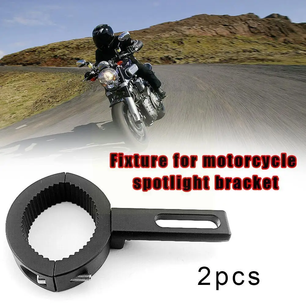 

2x 38-60mm Universal Motorcycle Headlight Mount Brackets Clamp Fork Holder Mount W8h9