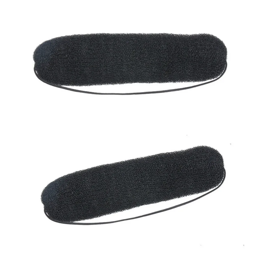 Новый Диспенсер для волос губка Резиновая лента завивки Пончик приспособление