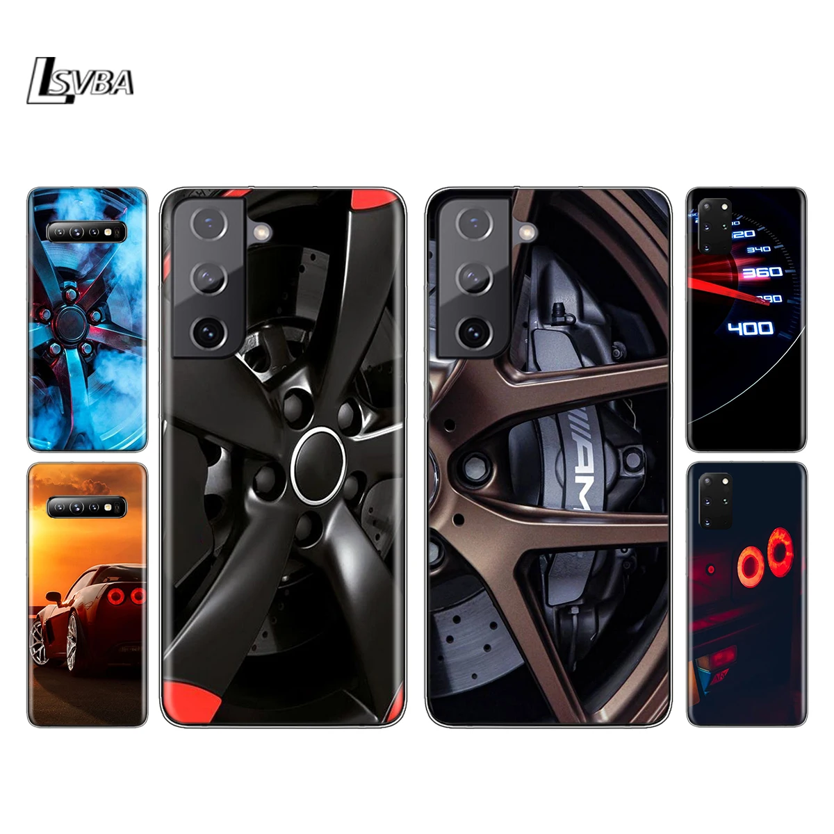 

Hot Sport car Fashion Silicone Cover For Samsung Galaxy S21 S20 FE Ultra S10 S10E Lite S9 S8 S7 Plus Phone Case
