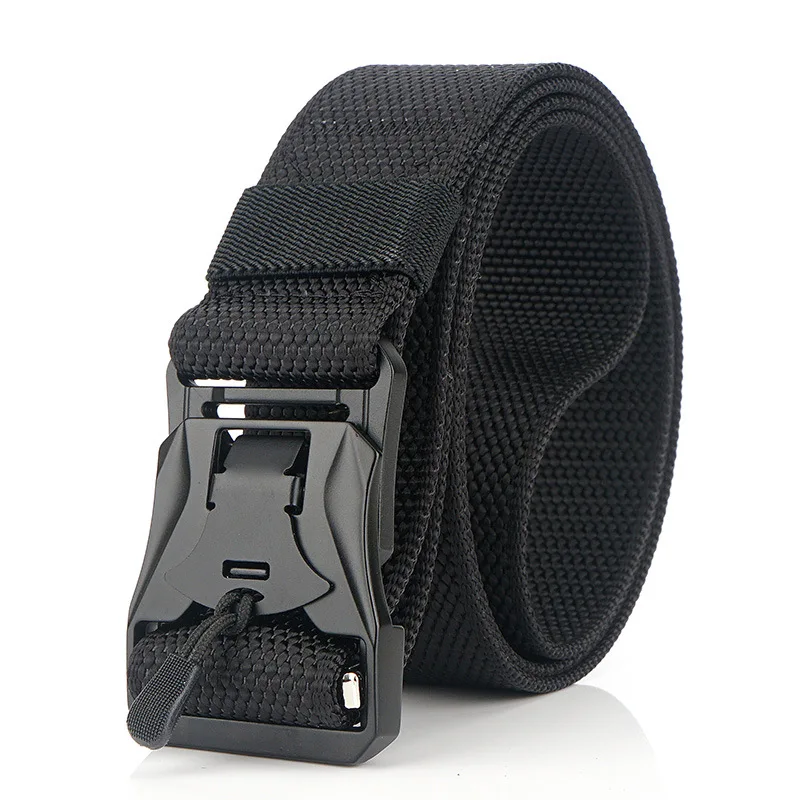 

Tactical Belt Male Multifunctional High Quality Outdoor Sports Men's Military Training Nylon CS Training Buckle Belt 125CM