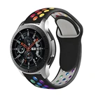 Ремешок силиконовый для Samsung Galaxy watch 346 мм42 ммGear S3 Frontier, браслет для Huawei GTGT22ePro Active 2, 20 мм22 мм
