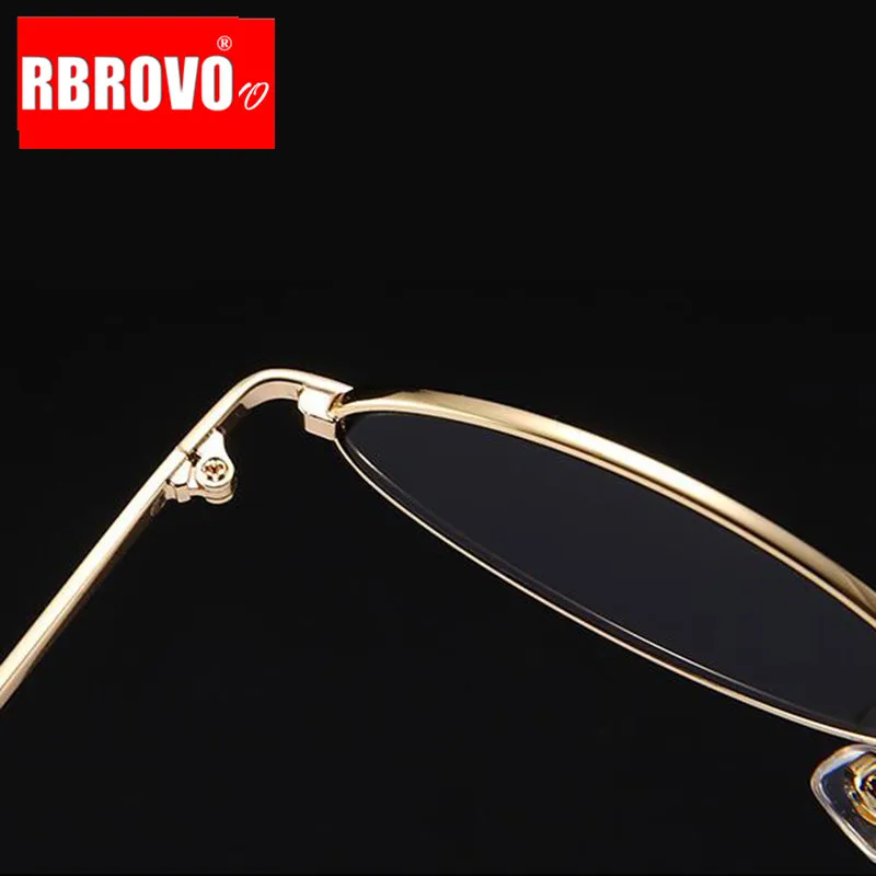 Новинка 2021 солнцезащитные очки RBROVO из сплава для женщин овальные женские