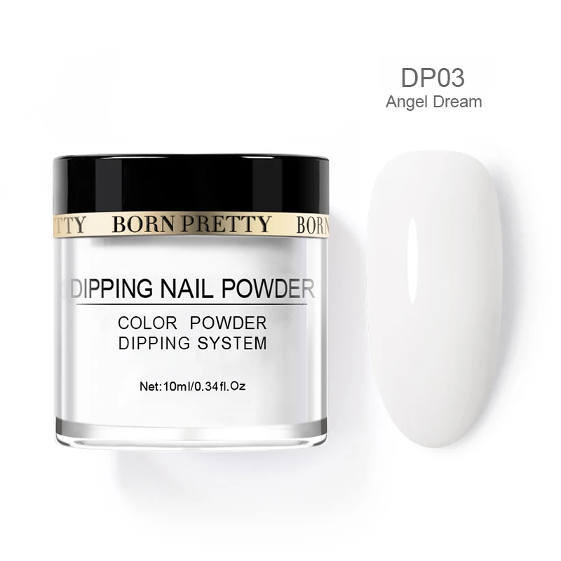 BP-DP03 BORN PRETTY окунутые порошки для ногтей градиентный французский лак Натуральный Цвет голографический блеск без лампы для лечения ногтей украшения - Цвет: BP-DP03