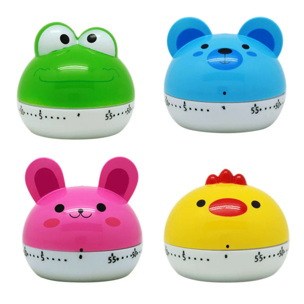 

Equipment Chronograph Clock Timer Cartoon Shaped Timer Tome Kitchen Calculator Alarm (Green)