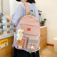 women backpack large capacity student school backpack travel rucksack school bags for teenage girl boys