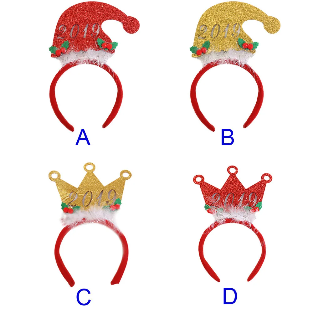 1 шт. вечерние головные уборы повязка на голову Рождество стрейч головной убор