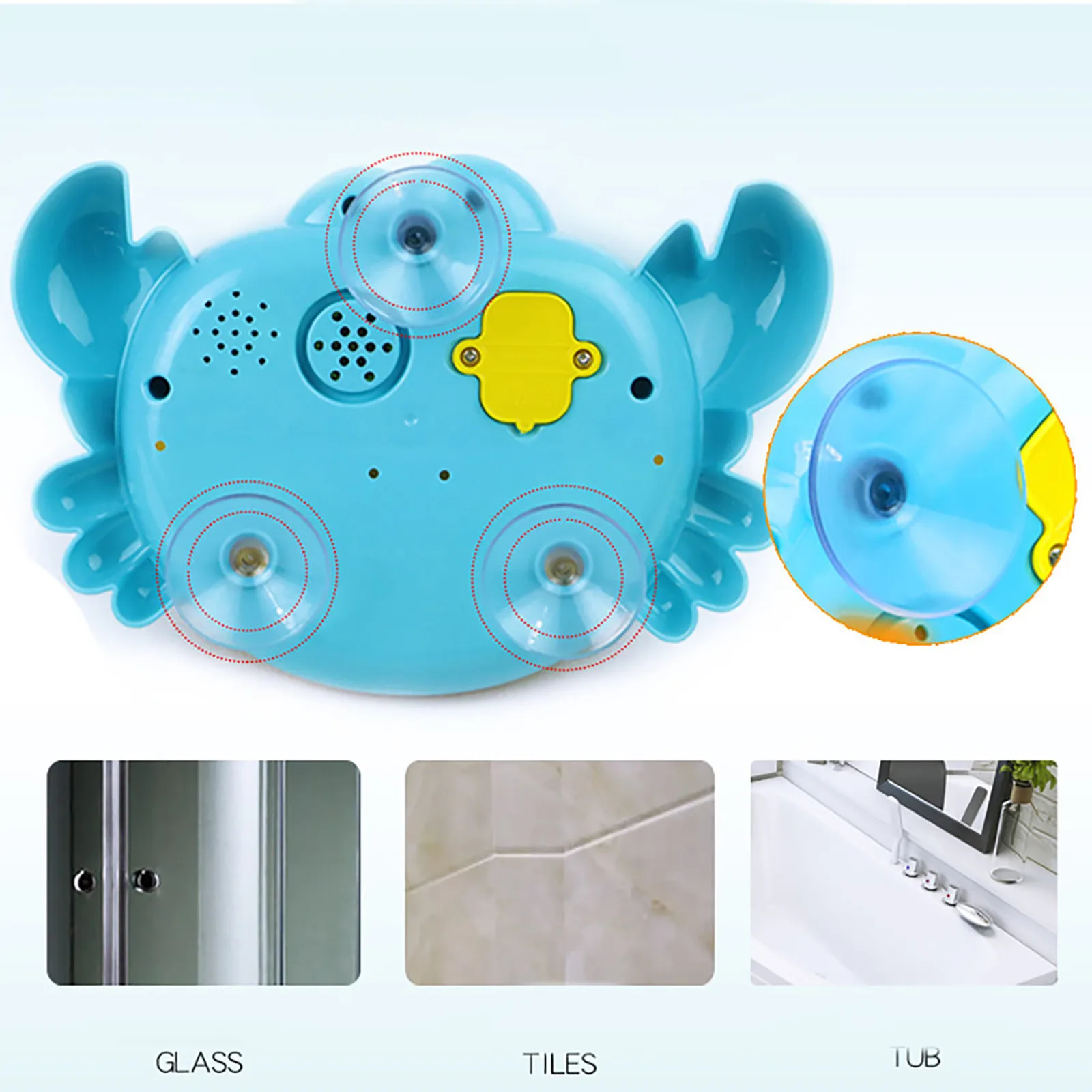 

25 Styles Baby Bath Toys Bubble Machine Big Frogs Crabs Automatic Bubble Maker Blower Bubble Maker Bathtub Soap Machine Toys