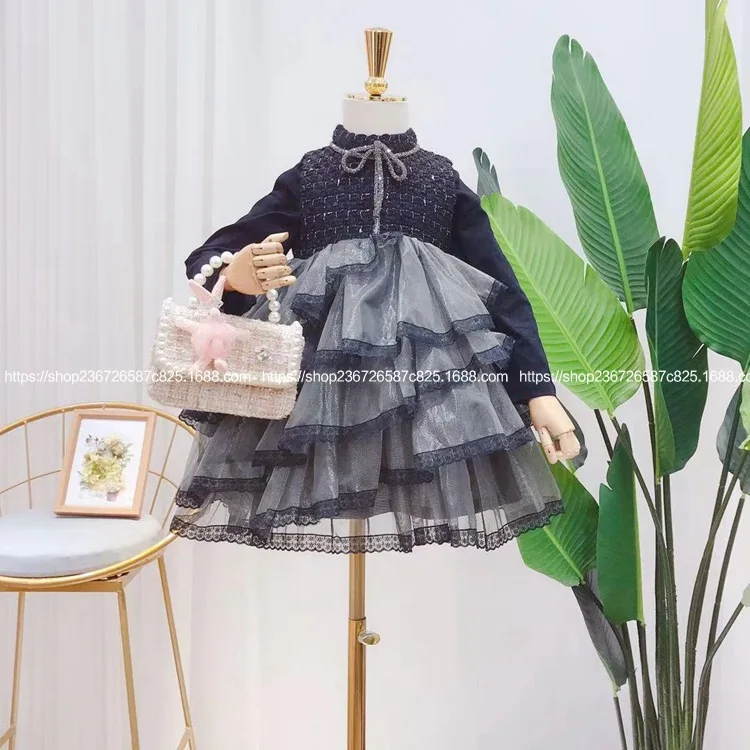 Новинка 2019 года сезон осень корейский стиль Лидер продаж платье-майка из твида с