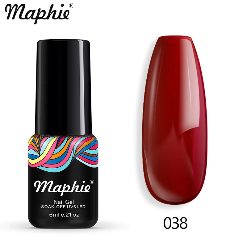 Maphie термальный УФ-гель для ногтей 3D Хамелеон Температура Led лак для ногтей эмаль замочить от Led Изменение цвета гель лак для ногтей - Цвет: 038