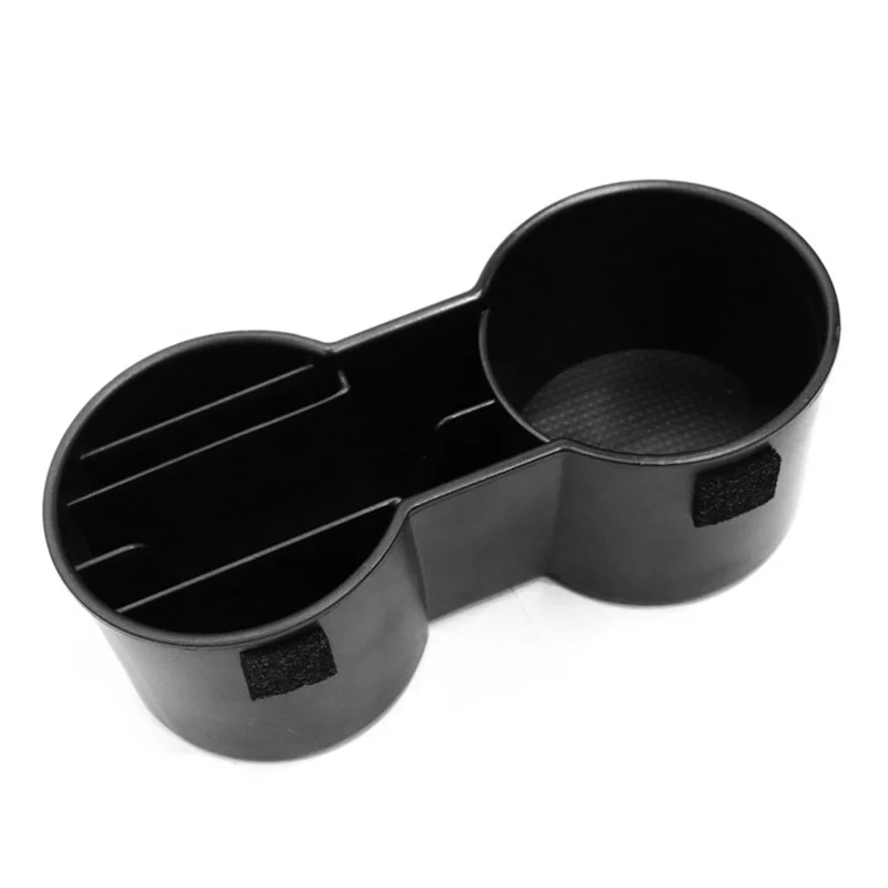 

For Tesla Model 3 Model Y 2021 Center Console Cupholder Cover Car Dual Hole Water Drink Rack Holder ​Card Slot Storage Box