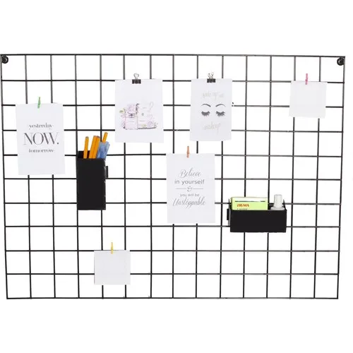 Сетчатая металлическая сетчатая панель для фотографий подвесная художественная