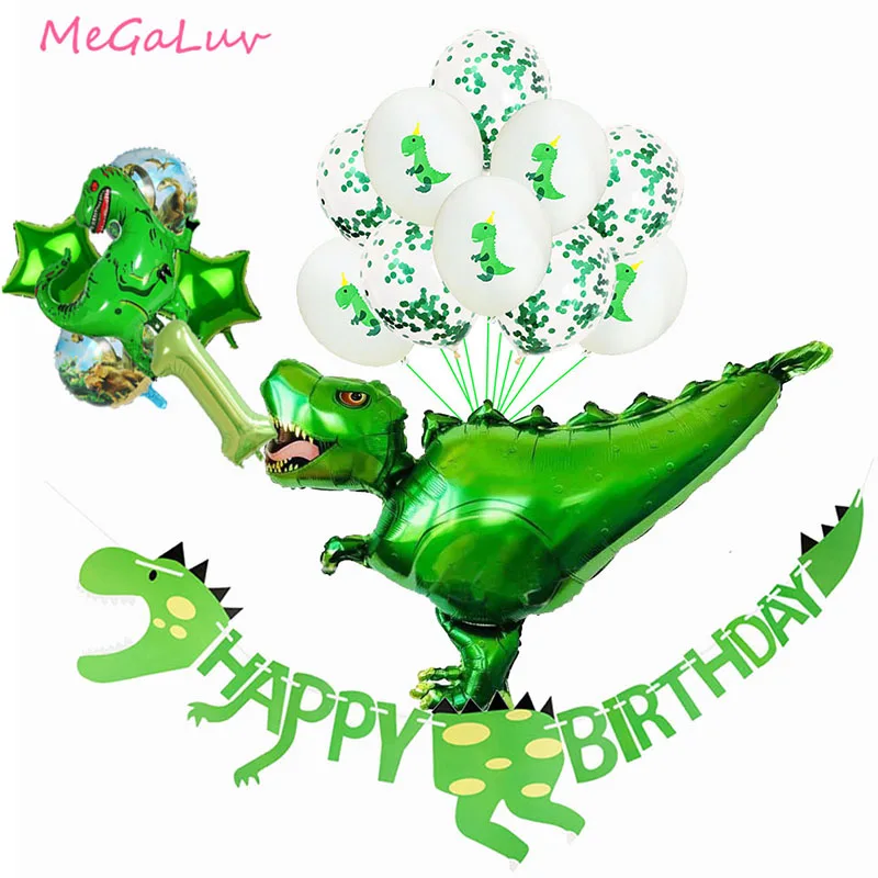 Большие шагающие 4D фольгированные воздушные шары в форме динозавра для