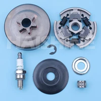 38 7t clutch drum spur sprocket kit for stihl ms171 ms181c ms 181 171 ms181 chainsaw candle needle bearing washer cover