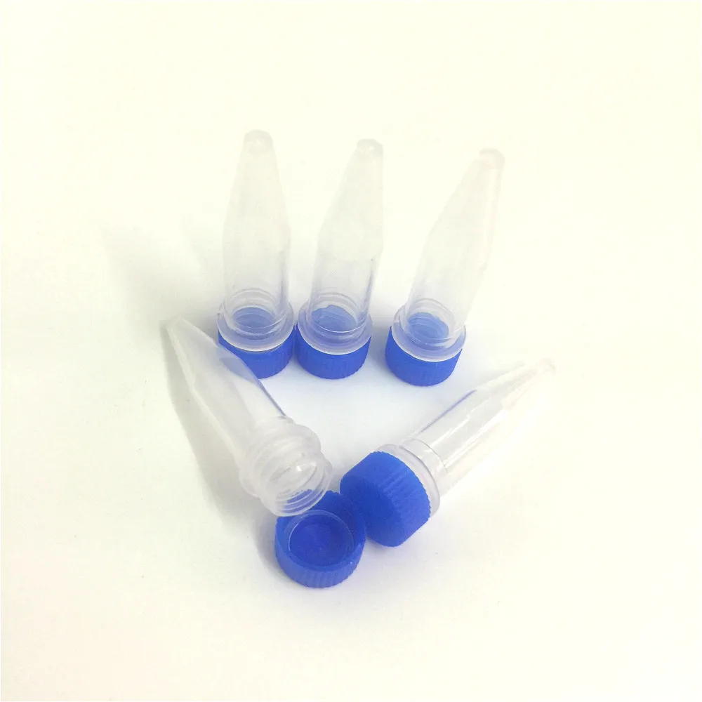 Freezing Tube With Scale &amp Silicone Washers 1.5 ml Preservative Frozen Sample Sub-tube Cryopreservation Bottom Tip 500/PK |