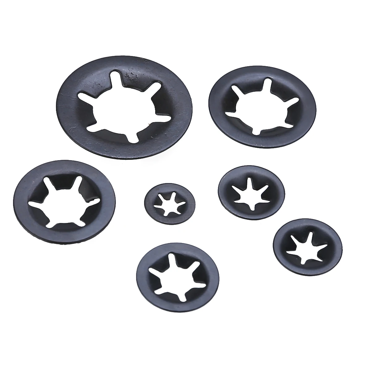 260 шт. практичные гайки звездочки с нажимным замком набор в ассортименте мебель