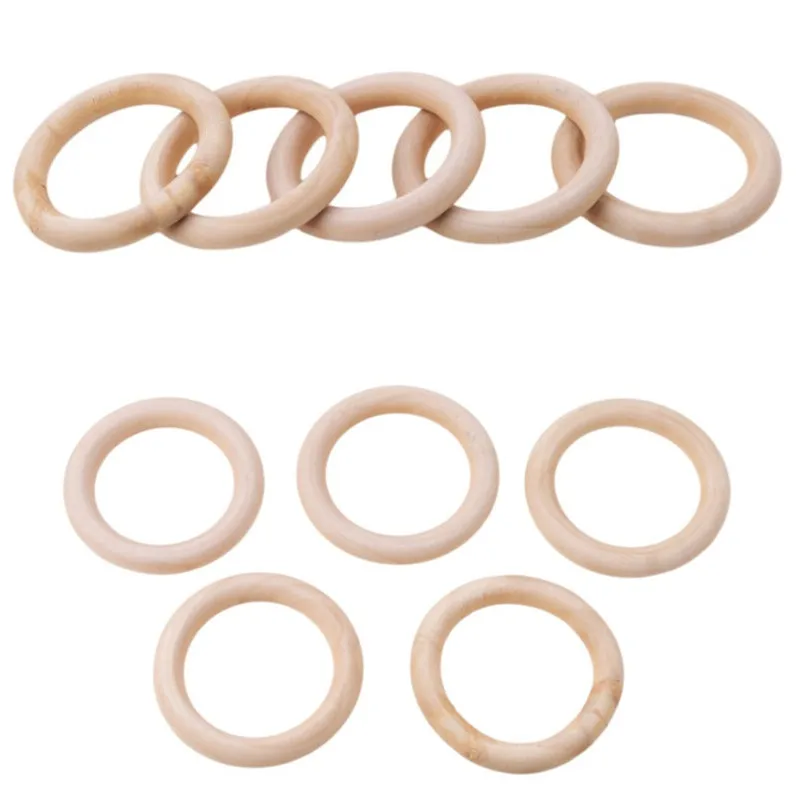 5 шт. детский прорезыватель натуральный безопасный деревянный Прорезыватель для