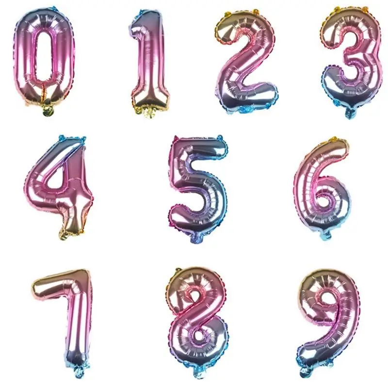 10 шт. на день рождения юбилея и вечерние шар творческие номера декоративные