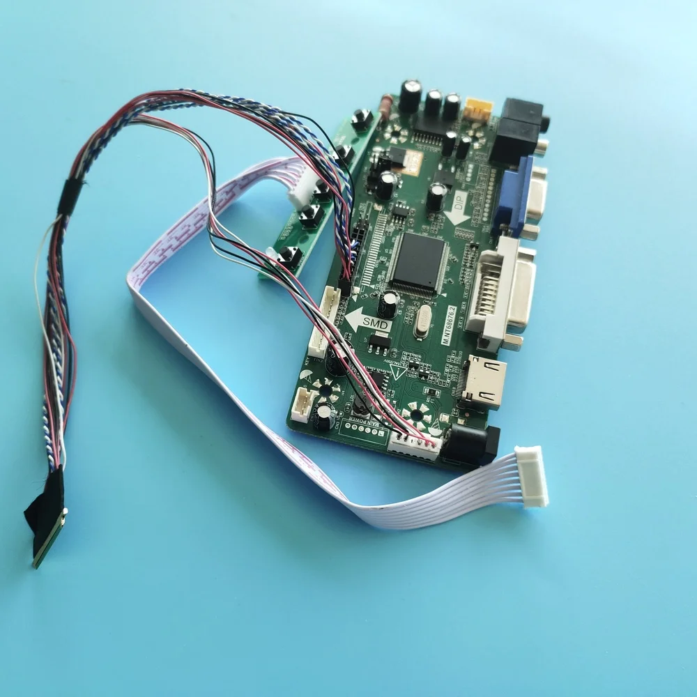 Комплект для телефона диагональ экрана X дюйма 40pin LVDS HDMI VGA 1920x1080 панель DVI