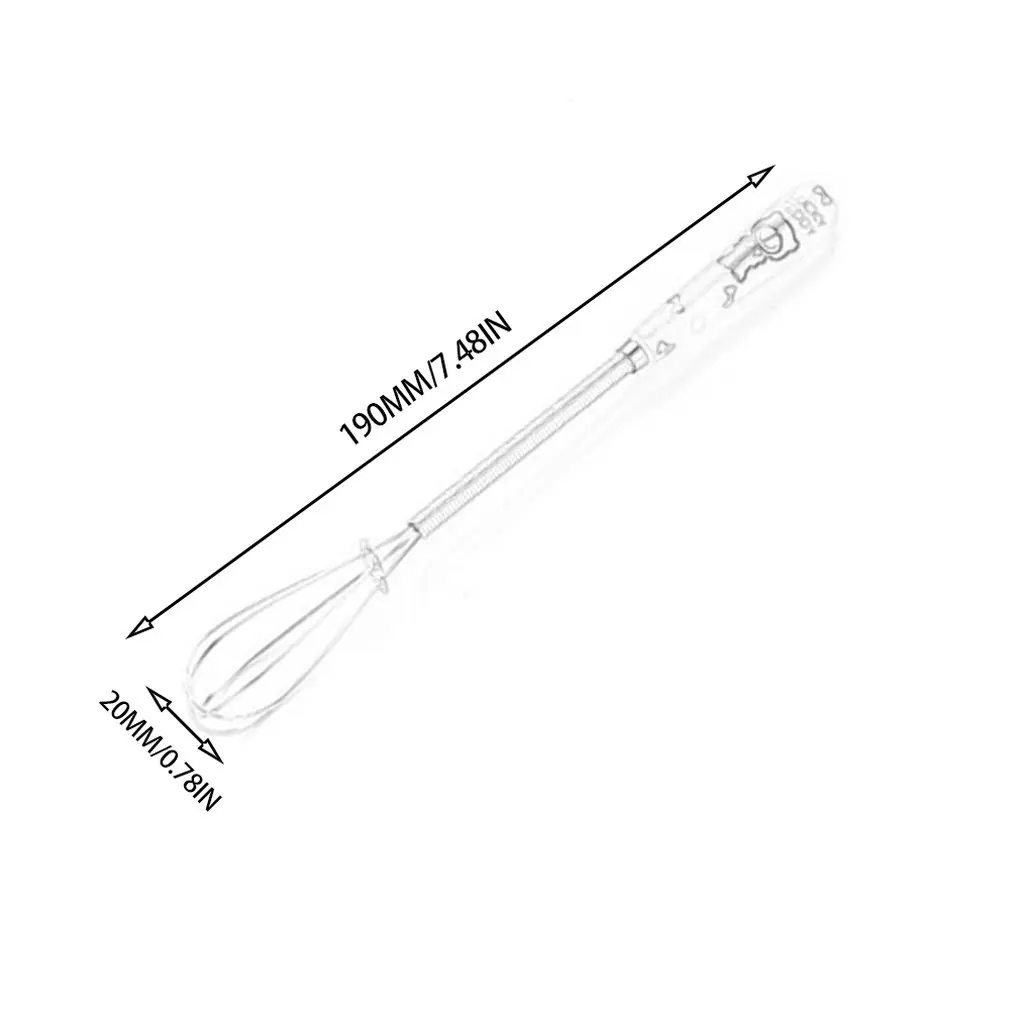 

High Quality Ceramic Handle Egg Beater Kitchen Egg Stir Stick Batter Cream Blender Baking Tool