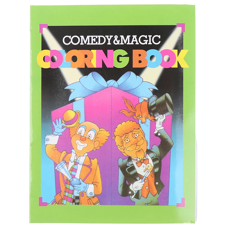 

Comedy Magic Color Book mini style funny gadgets magic tricks best for children, children magic, stage magic E3162