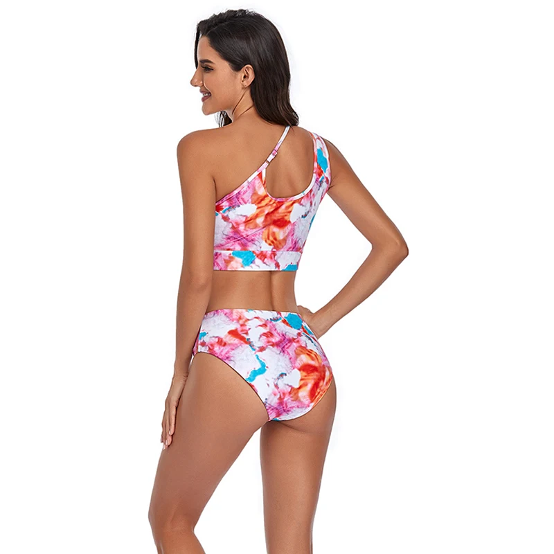 

Female Sexy Bikini Women's Tie-Dyed Swimsuit Femele Beach Wear Girl Swimming Suit Bathing Suit Lady Bikini Swimwear Monokini