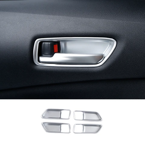 Для Toyota Corolla E210 2019 2020 2021 2022 2023 2024 гибридный ABS карбоновый автомобильный внутренняя дверная ручка чаша крышка чехол накладки наклейки