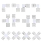 2-контактный3-контактный4-контактный5-контактный угловой разъем шириной 8 мм10 мм12 мм TLX-образный паяный разъем 5050 Ws2812b Светодиодная лента без пайки