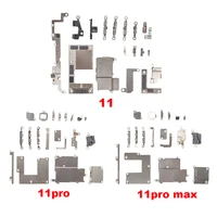 10set full inside small metal repair parts holder bracket for iphone 11 pro max shield plate set kit parts