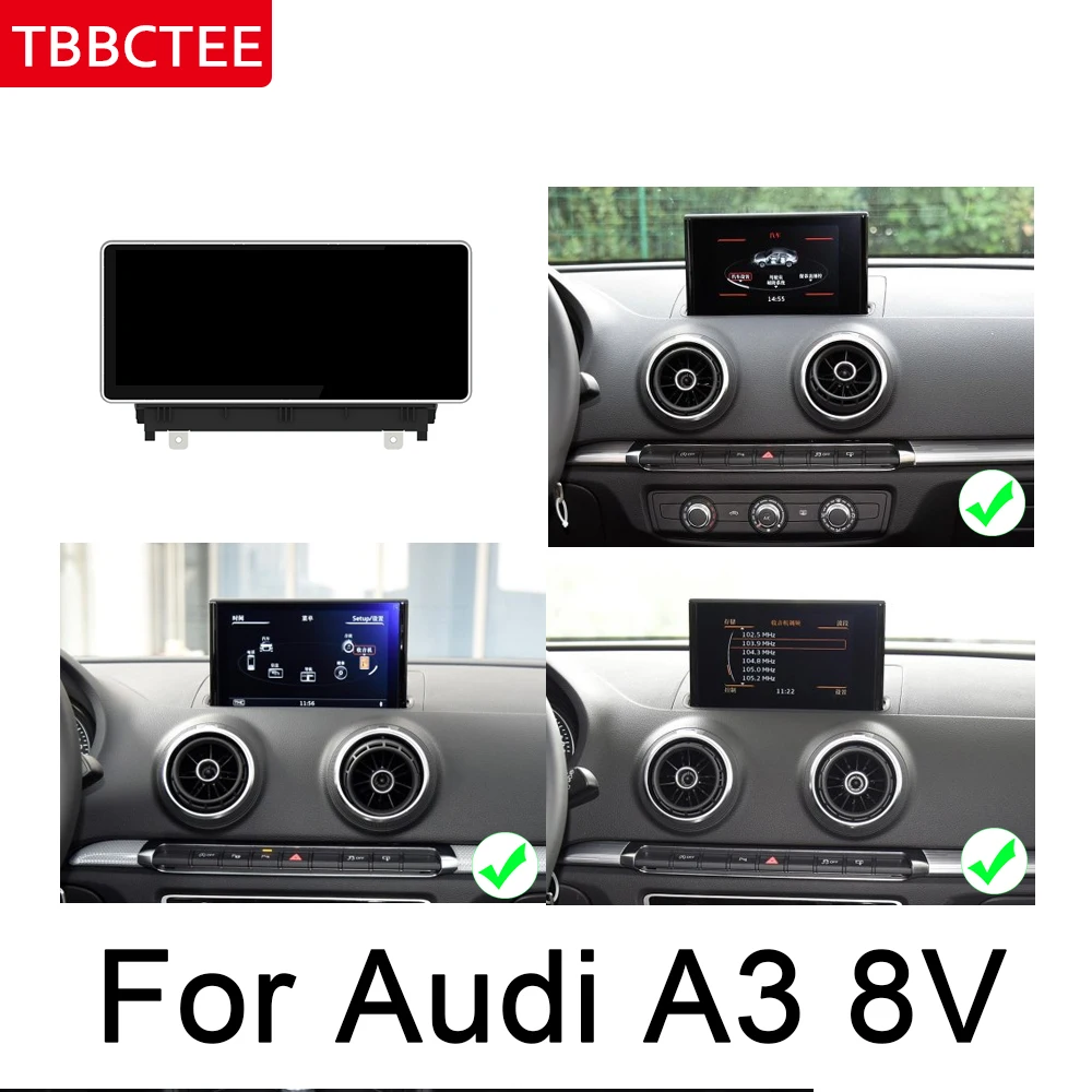 Автомагнитола DVD-плеер для Audi A3 8 в 2013 2014 2015 2016 2017 2018 MMI Android автомагнитола GPS