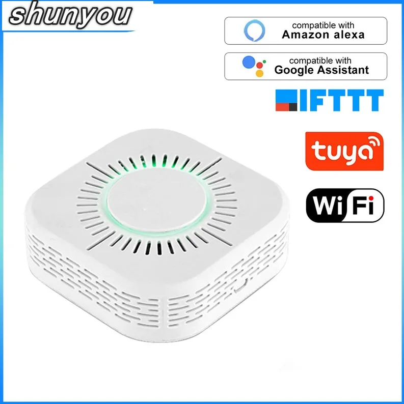 

Wi-Fi детектор дыма s противопожарная защита портативный детектор дыма безопасность для дома датчик дыма