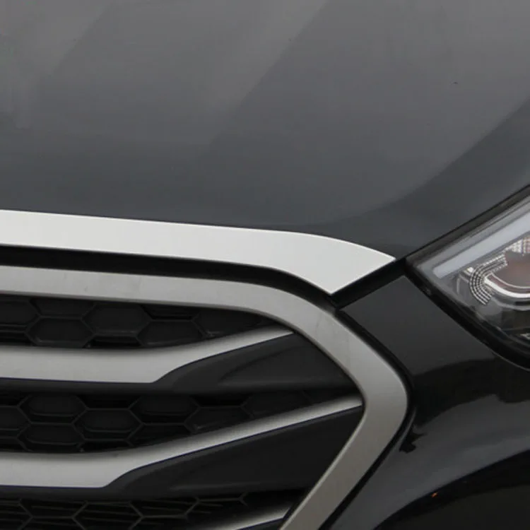 Для Hyundai IX35 2010 2011 2012 2013 2014 2015 аксессуары из нержавеющей стали Передняя решетка