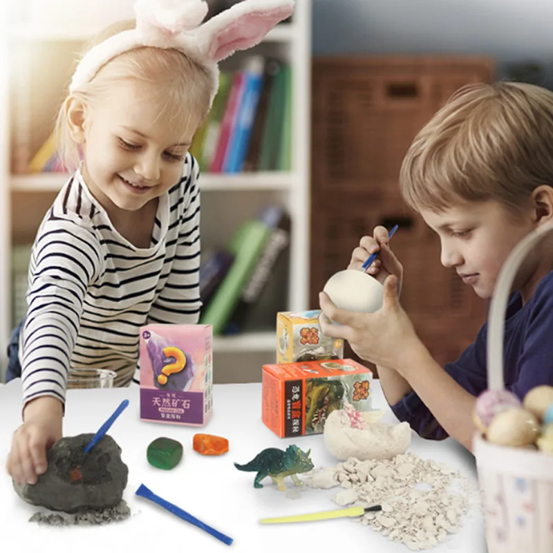 

Dinosaur Blind Box Toys for Baby Boys 3 Years Action Figure Birthday Gift Kids Educational Toy Children Child Surprise Guess Egg