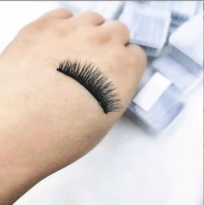 40 шт./корт. Многоразовая самоклеящаяся клеевая полоска для ресниц инструменты