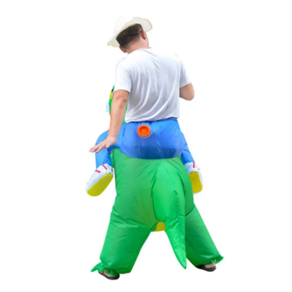 

Holiday Carnival Costume Women Men Dinosaur Inflatable Costumes Funny Party Animal Cosplay Halloween Costume for Hot