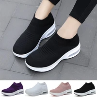 womens walking shoes fashion casual breathable shake shoes comfortable outdoor wedge shoes