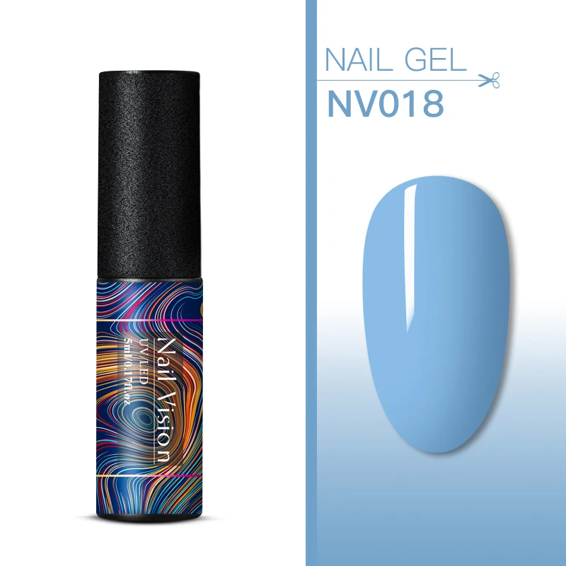 S06613 Nail Vision, 176 цветов, чистый цвет, набор гель-лаков, UV Vernis, полуперманентный, впитывающий, 5 мл, Гель-лак для ногтей, маникюра - Цвет: S06613