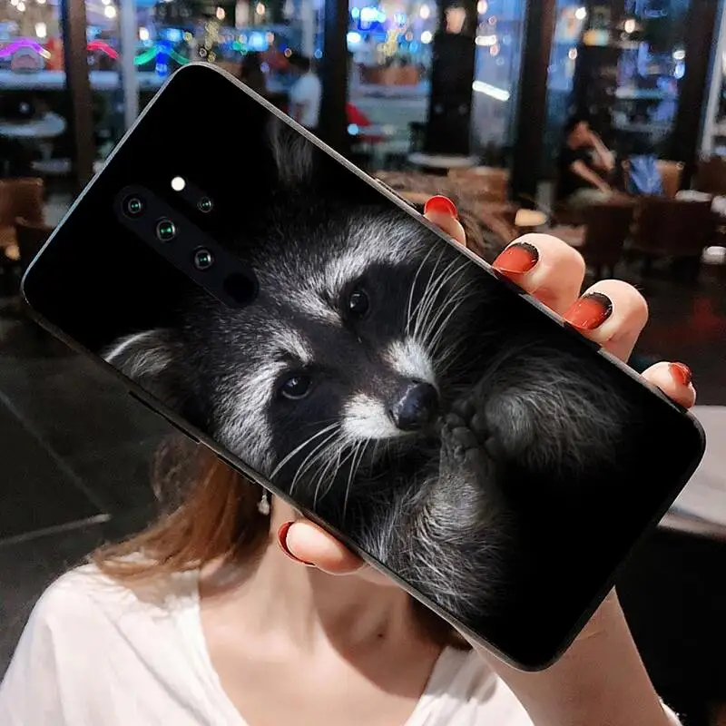 Животное енот искусство для Redmi 9A 9 8A Note 11 10 8 8T Pro Max K20 K30 K40 | Чехлы