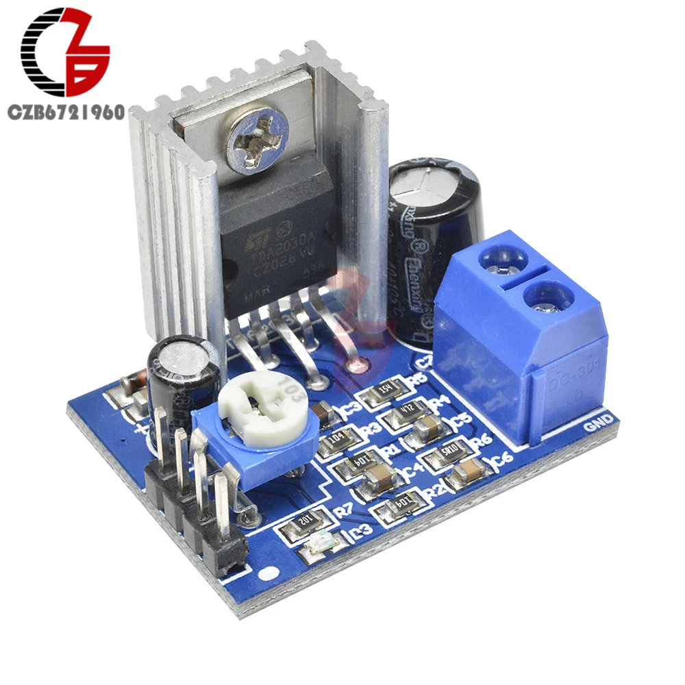 Плата усилителя звука модуль TDA2030A 6 12 В 18 Вт TDA2030|power supply|supply power30a power supply |