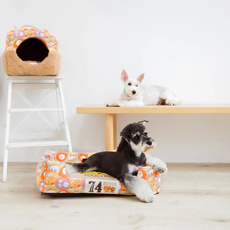 Кровать для домашних животных Touchdog износостойкая устойчивая к царапинам и