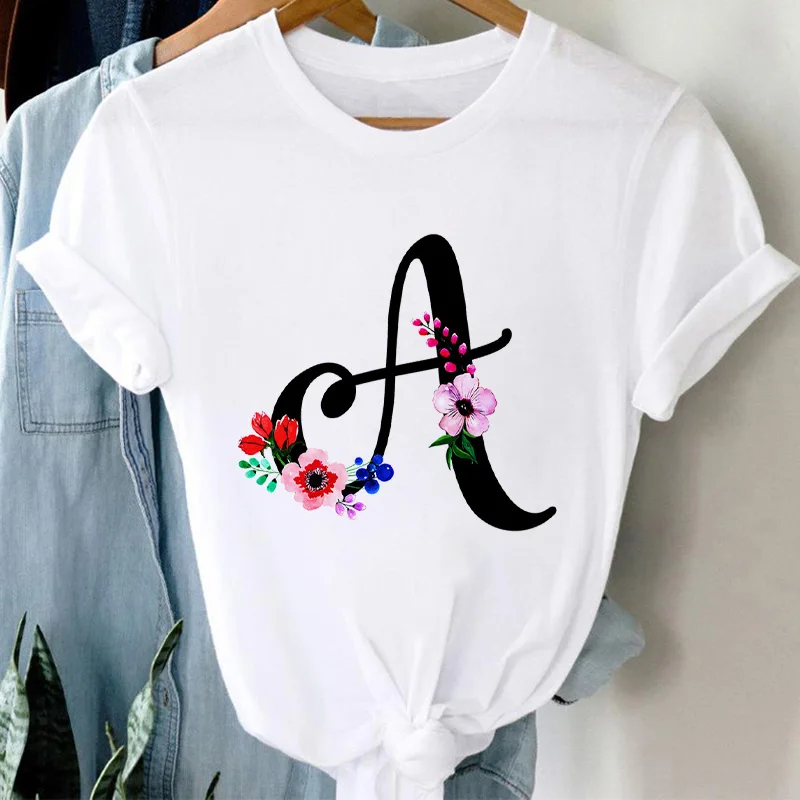 

Woman Kawaii Print Harajuku Style Tops Summer New 2021 Creative Simple Round Neck Short Sleeve Tee Shirt Women White T-shirt