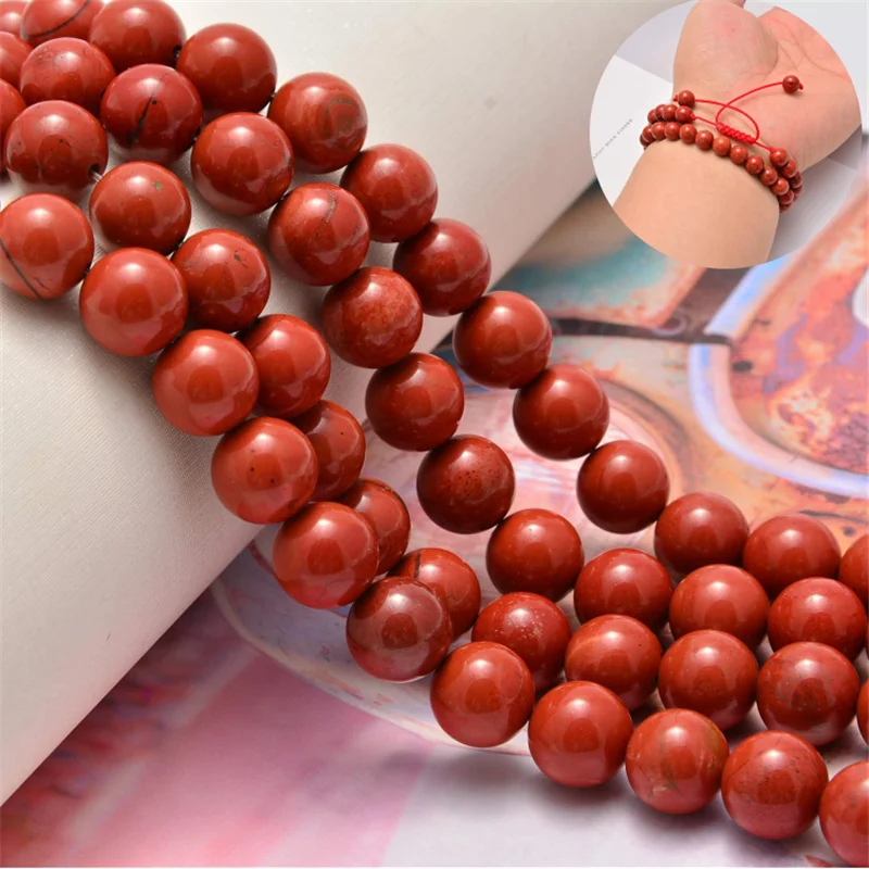 

Red Japser Bead Loose Spacer Beads for Trendy Jewelry Making