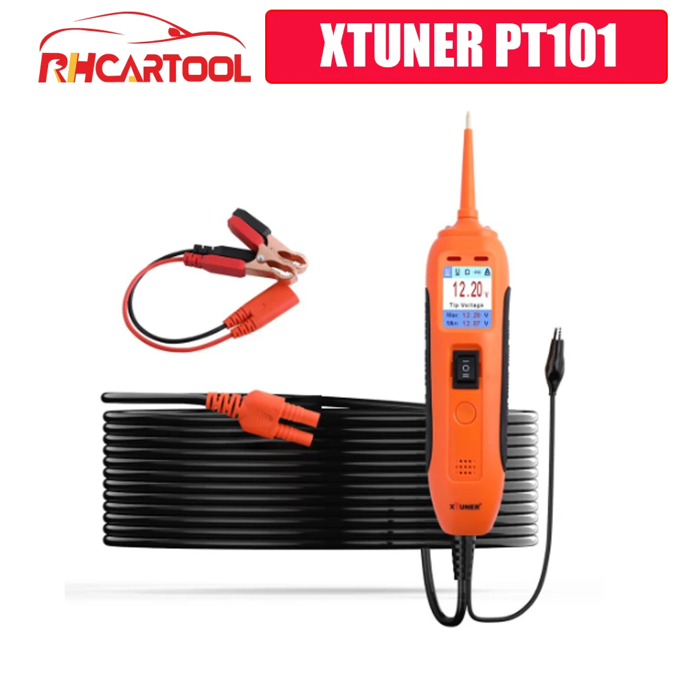 Новости Vpecker xтюнер PT101 OBD2 тестер автомобильной батареи er цепи DC/AC 12 в 24 В