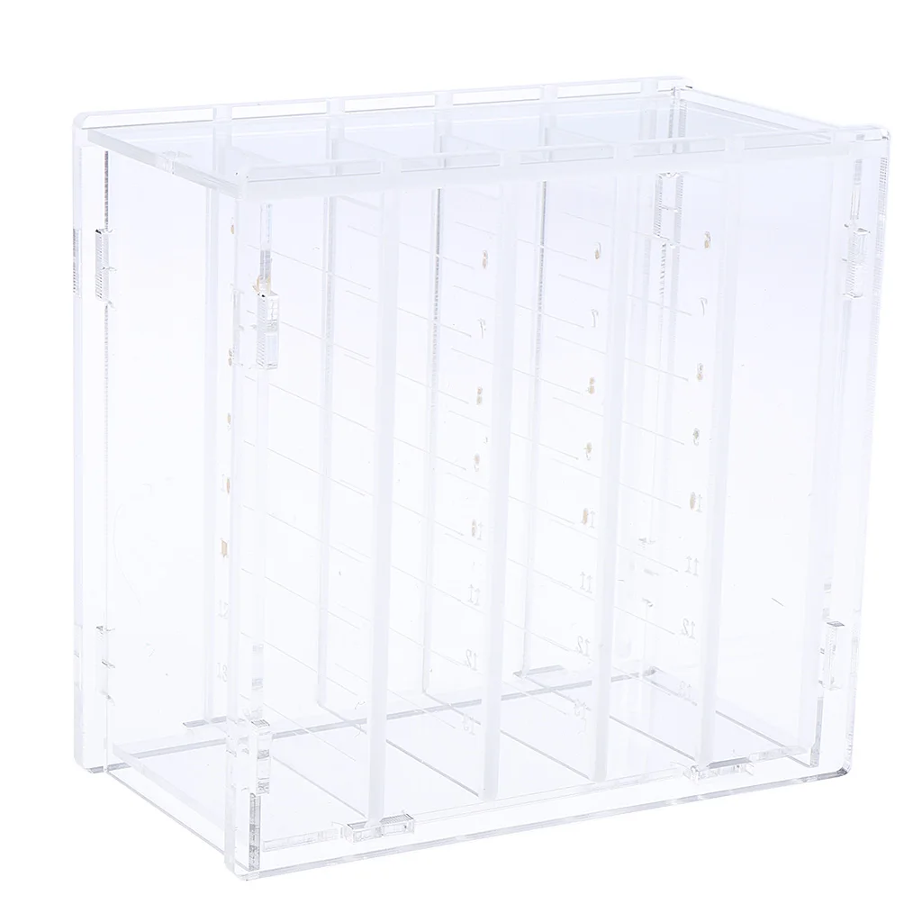 

Clear Acrylic Eyelash Extensions Display Stand False Eye Lashes Storage Case