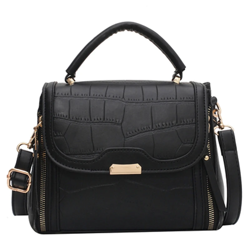 

Crocodile pattern Tote Pillow bag 2021 Fashion New Quality PU Leather Women's Designer Handbag Travel Shoulder Messenger Bag