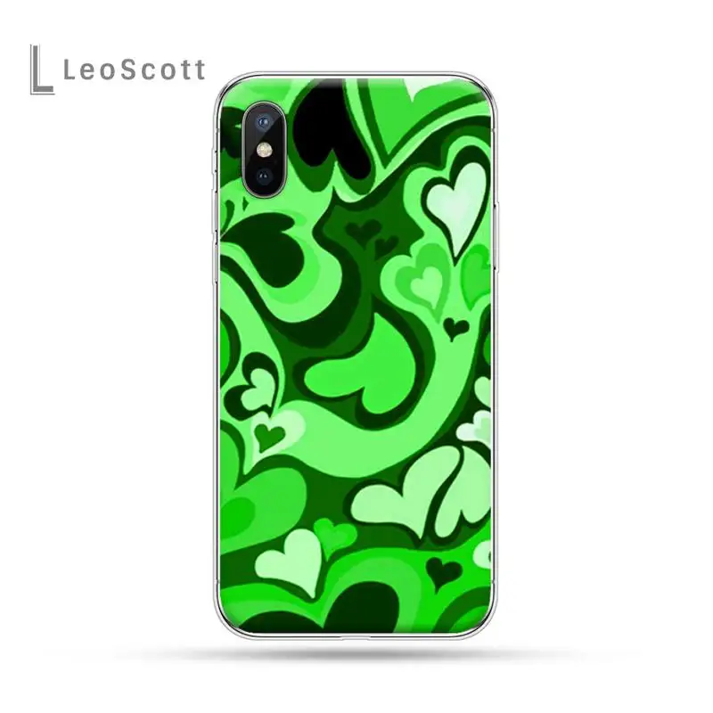 

Purple Heart Swirl Pattern Cover Phone Case For iphone 12 5 5s 5c se 6 6s 7 8 plus x xs xr 11 pro max mini