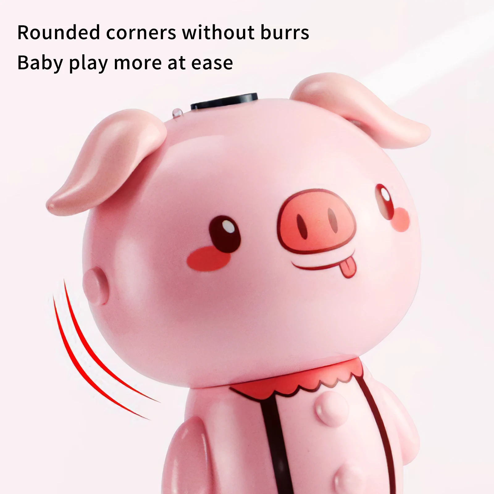 

Kids Electric Soap Bubble Machine Toys Cartoon Pink Pig Automatic Soap Bubble Wedding Romantic Gun Children Fairy Classic Toys